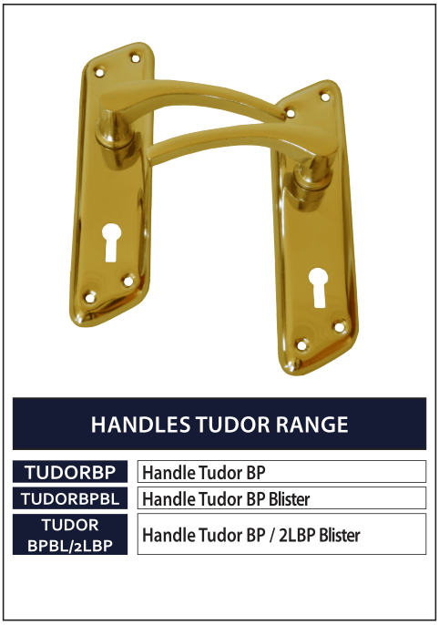 HANDLES TUDOR RANGE GOLD