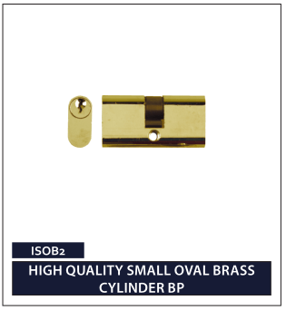HIGH QUALITY SMALL OVAL BRASS CYLINDER BP