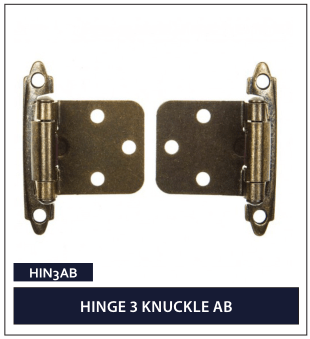 HINGE 3 KNUCKLE AB